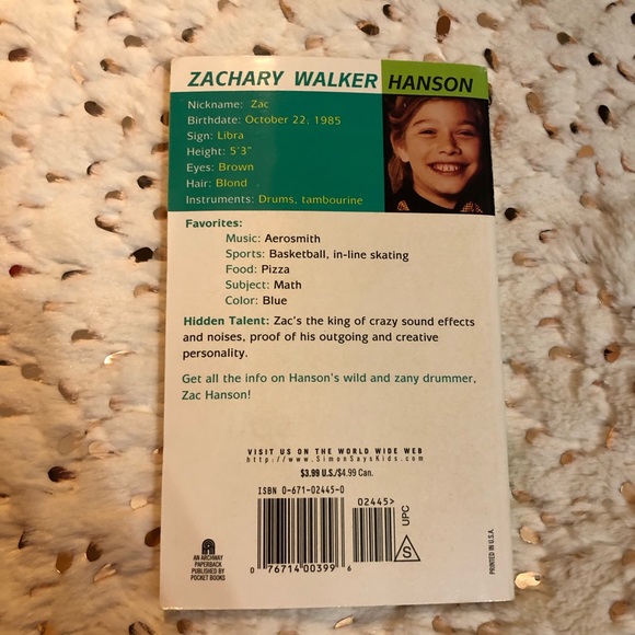 Hanson Books! 1997 and 1998. Mmm Bop. Retro. - Picture 6 of 14